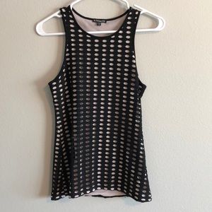 Express mesh tank top.